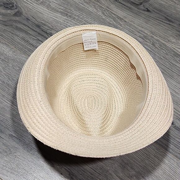 Pom Pom Natural Blonde Fedora Hat - Picture 4 of 5